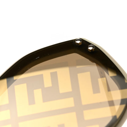 Fendi FF Fabulous Shield Sunglasses FF M0039/G/S White 8 of 9