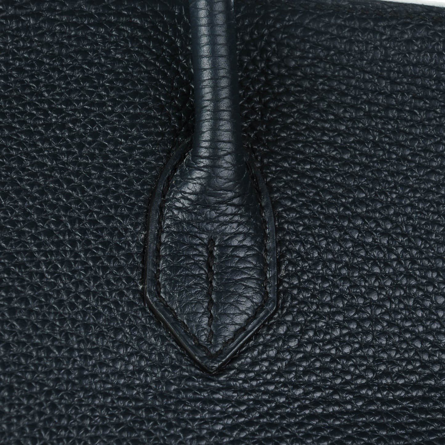 Taurillon Clemence Birkin 40 Bleu Obscur