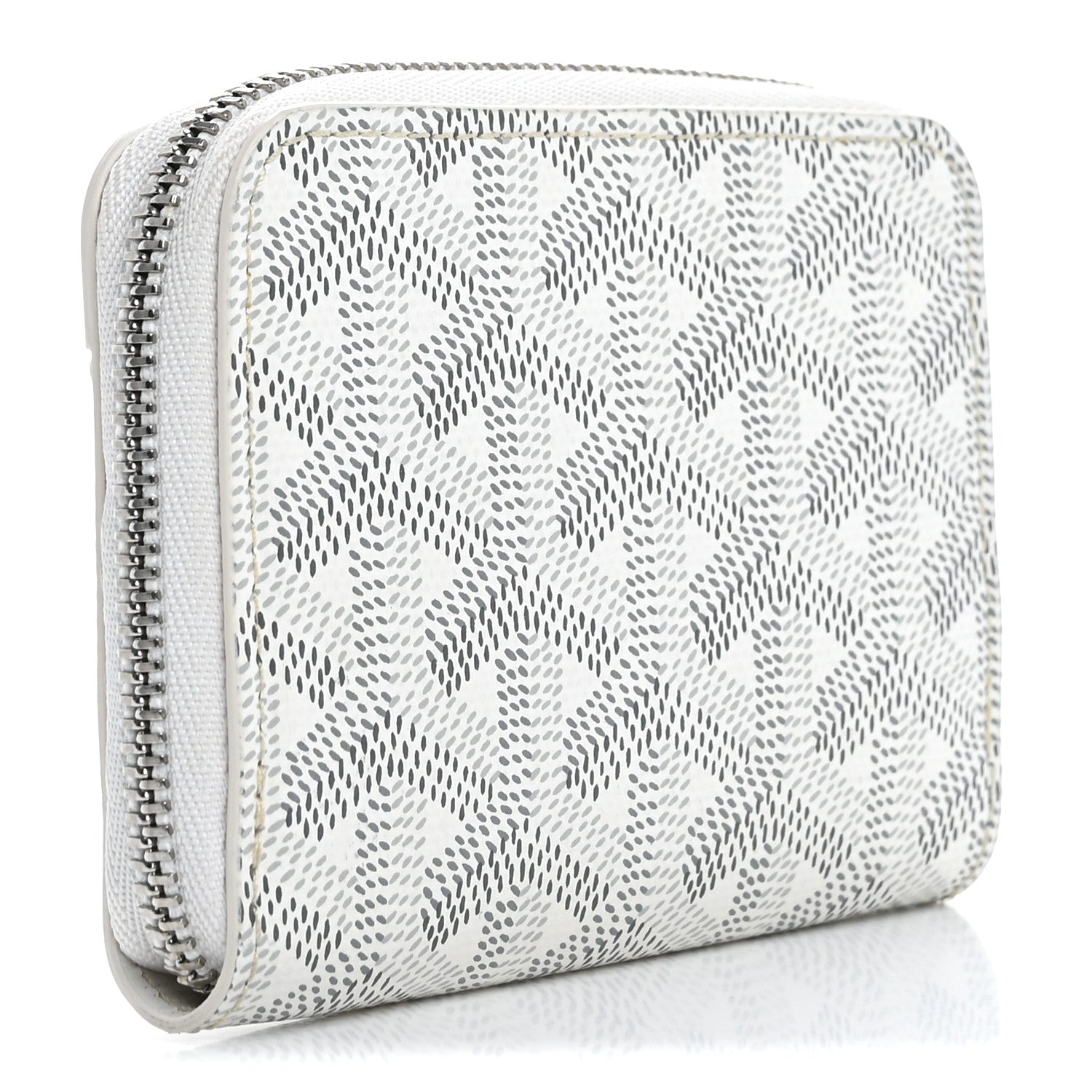 Goyard Goyardine Compact Wallet White 3 of 10