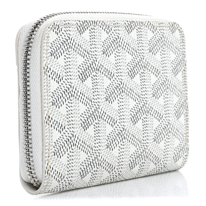 Goyard Goyardine Compact Wallet White 3 of 10