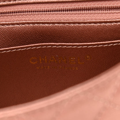 Chanel Metallic Grained Calfskin Quilted 2.55 Reissue Mini Flap Copper Pink 6 of 11
