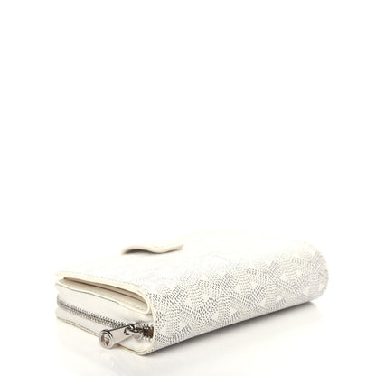 Goyard Goyardine Tuileries Wallet White 4 of 10