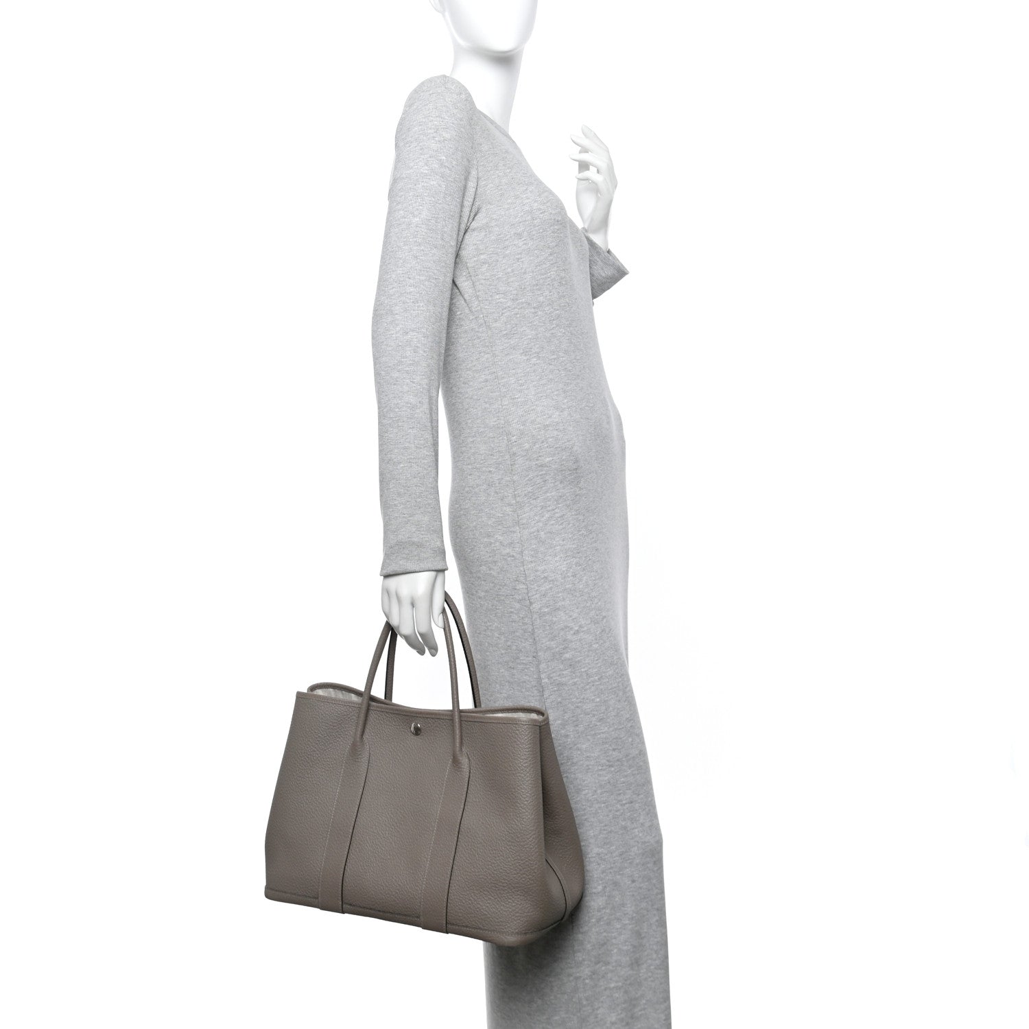 Hermes Vache Country Garden Party 36 MM Gris Asphalte 2 of 10