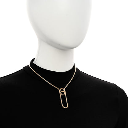 Hermes 18K Yellow Gold PM Chaine D'ancre Danae Necklace 2 of 4