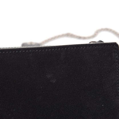 Gucci Suede Mini Dionysus Chain Wallet Black 11 of 12