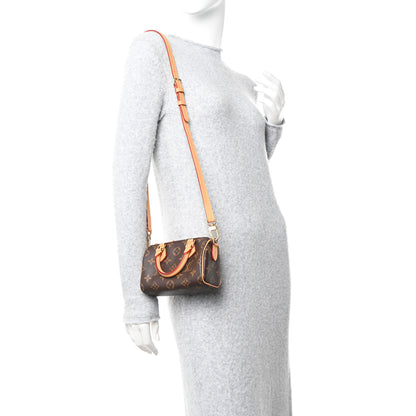 Louis Vuitton Monogram Nano Speedy Bandouliere 2 of 11
