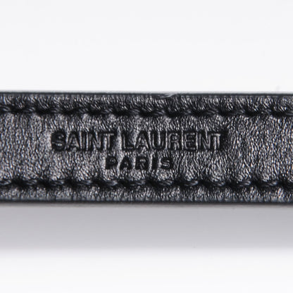 Saint Laurent Calfskin Monogram Leopard Print Mini Candy Crossbody Pink Black 7 of 7