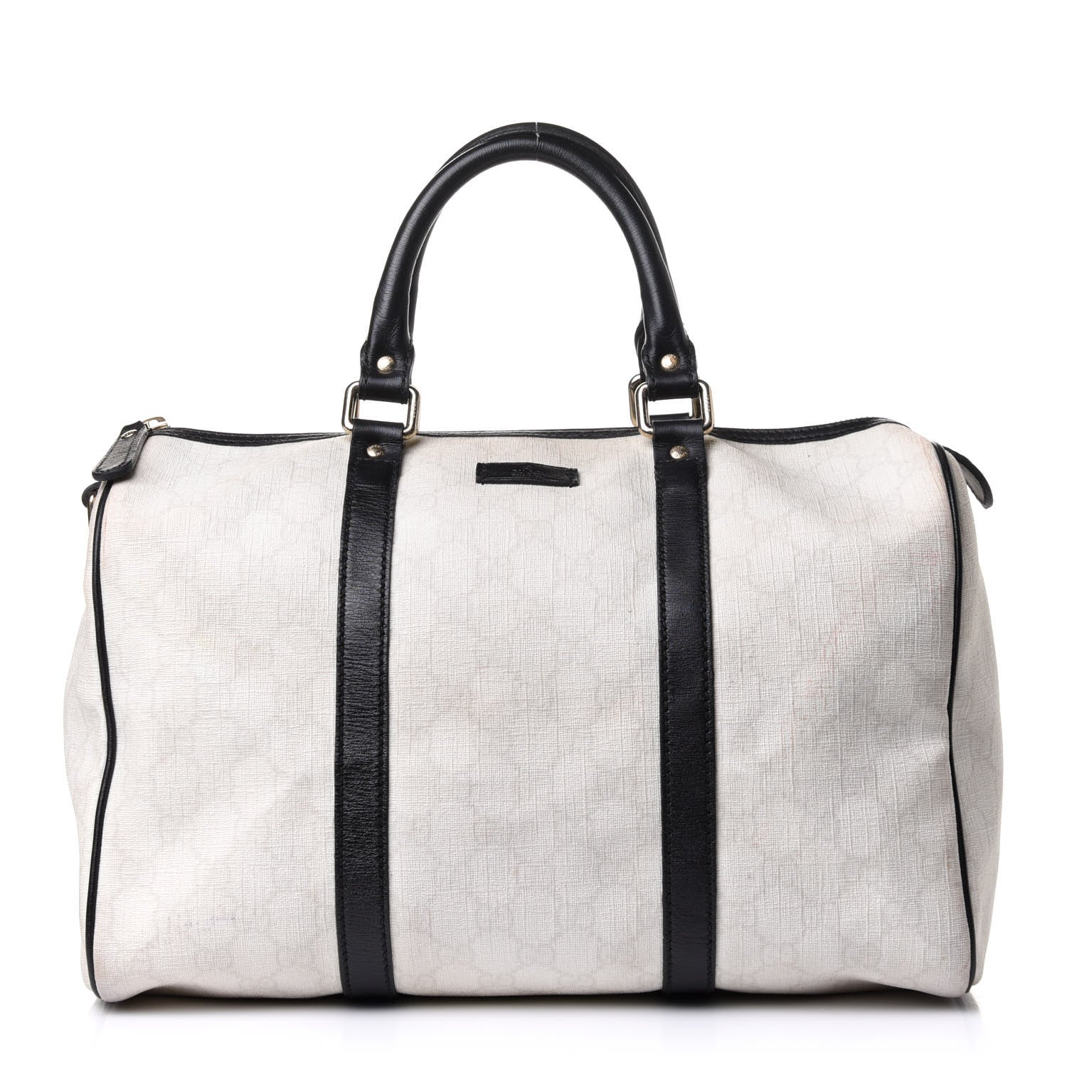 Gucci GG Plus Monogram Medium Joy Boston White Black 1 of 19