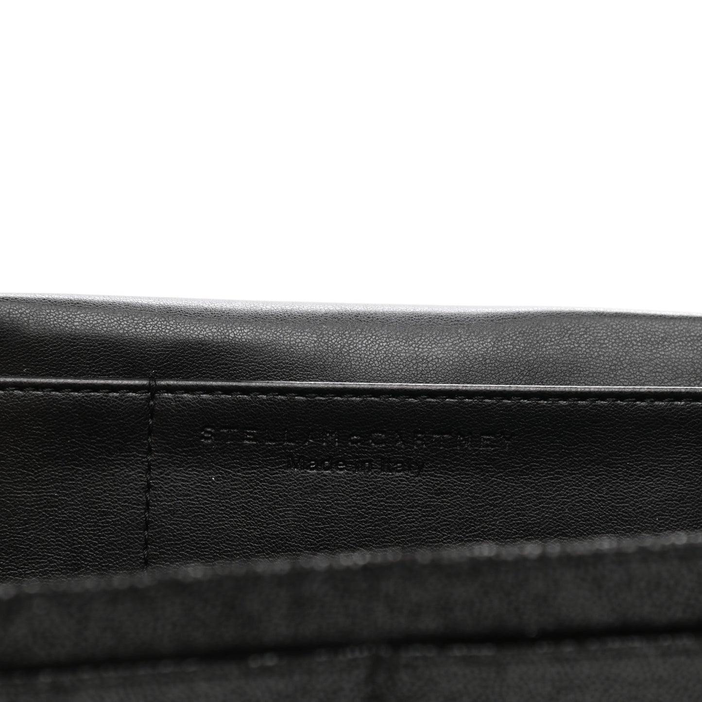Shaggy Deer Falabella Flap Wallet Black