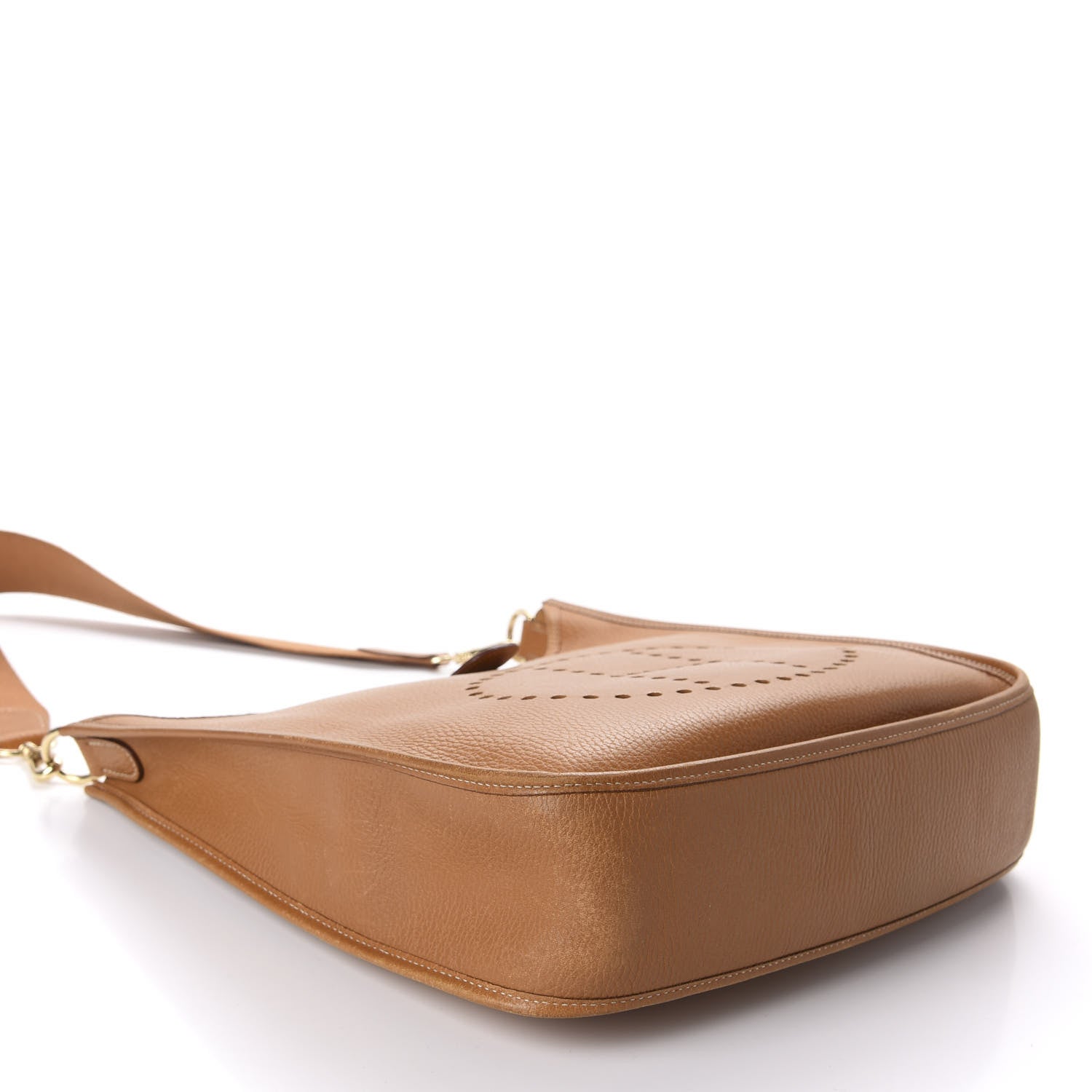 Hermes Taurillon Clemence Evelyne GM Gold 3 of 9
