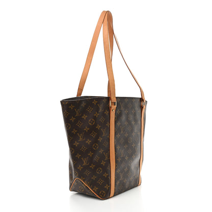 Louis Vuitton Monogram Sac Shopping Tote 3 of 12
