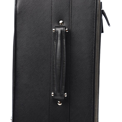 Prada Saffiano Travel Trolley Luggage Black 10 of 14