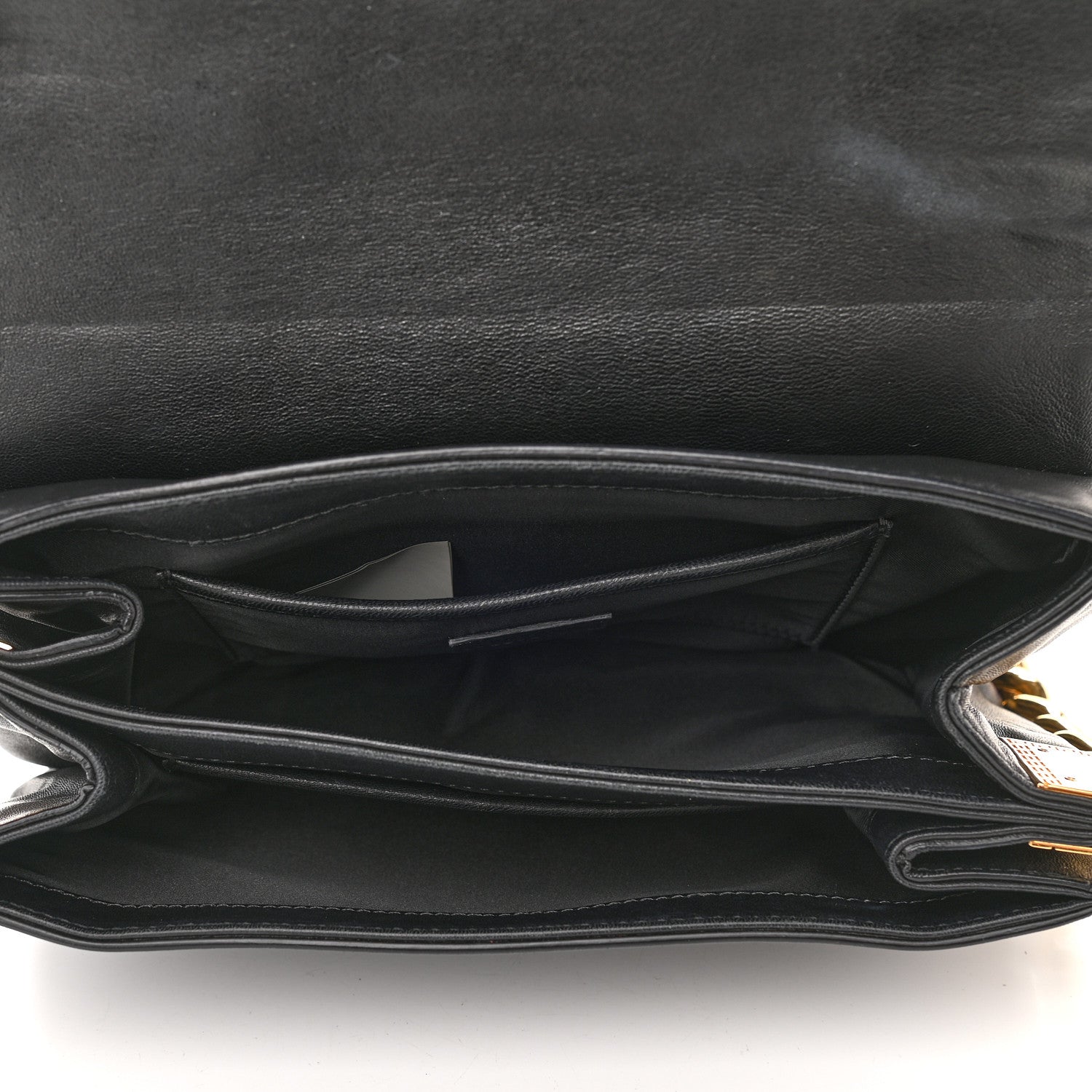 Versace Nappa Palazzo Sultan Shoulder Bag Black 4 of 7
