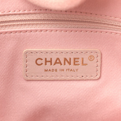 Chanel Mixed Fibers Calfskin Mini Deauville Tote Rose Pink 6 of 9