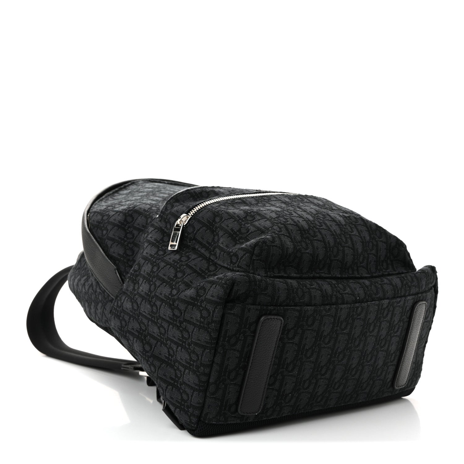 Christian Dior Oblique Calfskin Rider Backpack Black 1829661