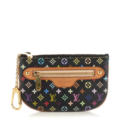 Louis Vuitton Monogram Multicolor Pochette Plate MM Black 1 of 7