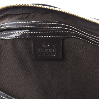 Gucci GG Supreme Monogram Medium Boston Dark Brown 6 of 11