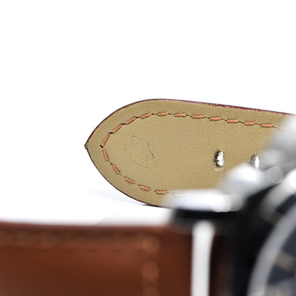 Panerai Stainless Steel Calfskin 44mm Luminor Marina Base Logo Manual Winding Watch Black PAM00632 11 of 12