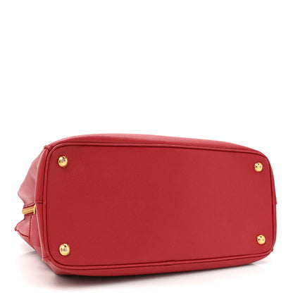 Prada Saffiano Lux Parabole Tote Fuoco 4 of 19