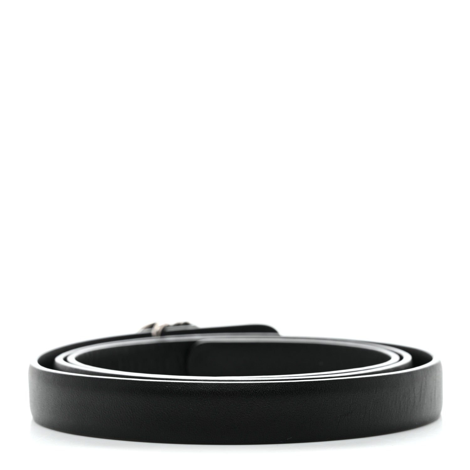 Chanel Lambskin Crystal CC Chain Belt 80 32 Black 2 of 7