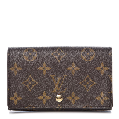 Louis Vuitton Monogram Porte-Monnaie Billets Tresor Wallet 1 of 9