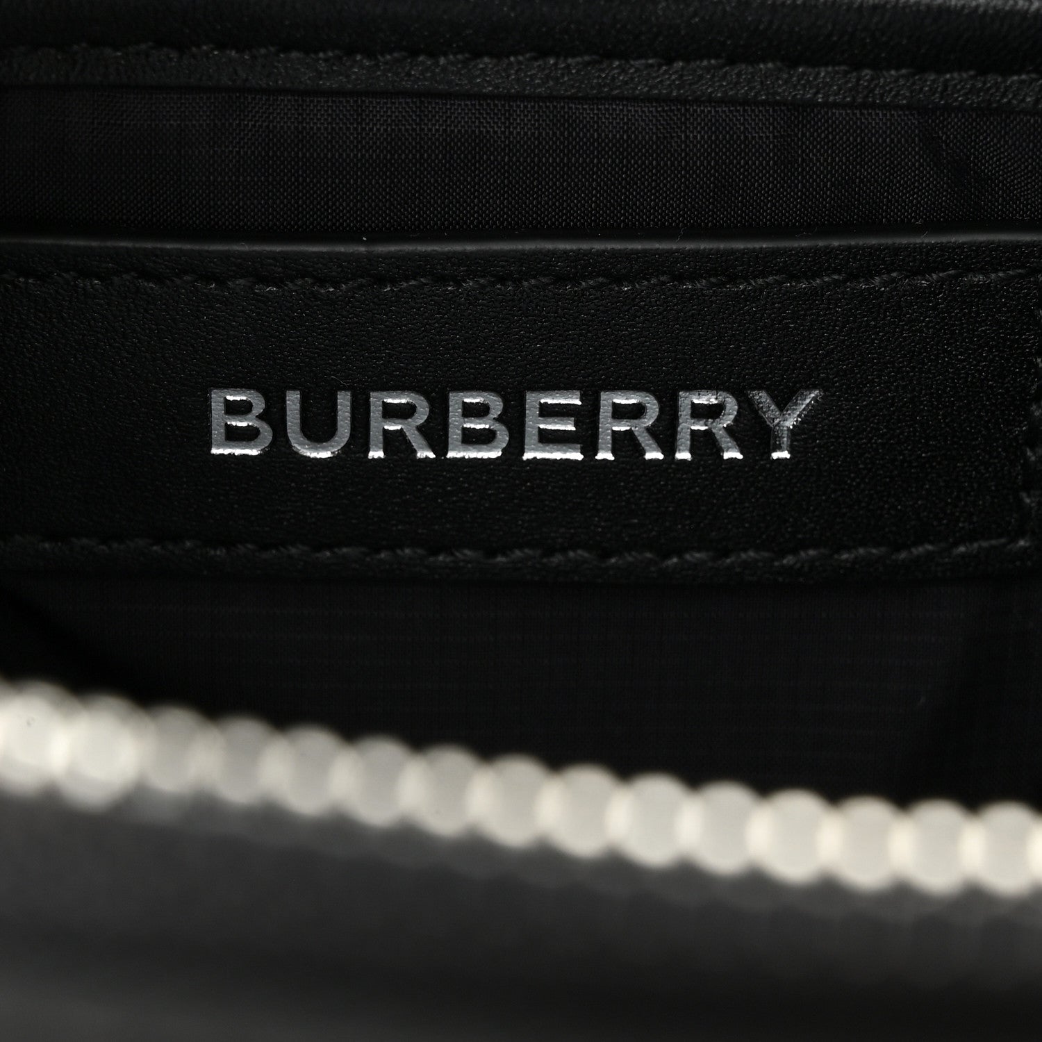 Burberry Econyl Logo Print Crossbody Bag Grey 6 of 10