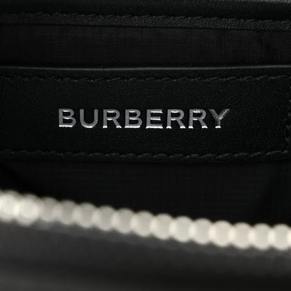 Burberry Econyl Logo Print Crossbody Bag Grey 6 of 10
