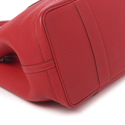 Hermes Vache Country Garden Party 36 MM Rouge Casaque 5 of 8