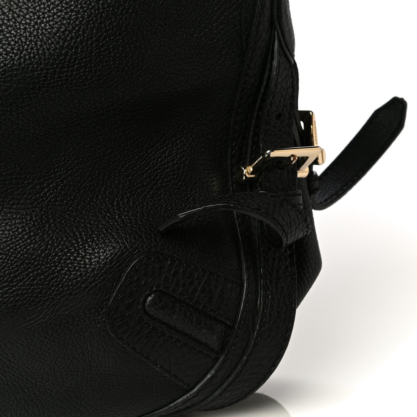 Calfskin Hobo Black
