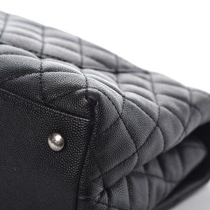 Chanel Caviar Lizard Quilted Small Coco Handle Flap Black 10 of 11