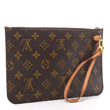 Louis Vuitton Monogram Neverfull MM GM Pochette 3 of 9