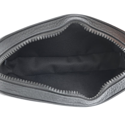 Louis Vuitton Taurillon Monogram Uniformes Solar Ray Soft Pochette Volga Belt Bag Black 4 of 9