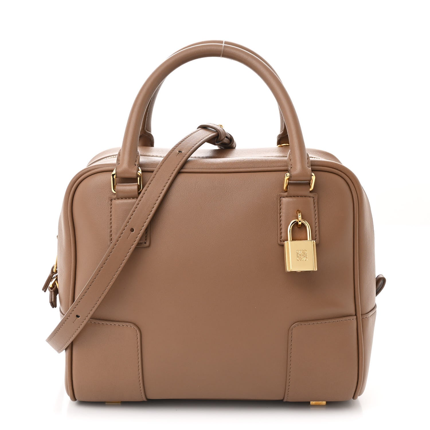 Loewe Calfskin Amazona 19 Brown 1 of 9