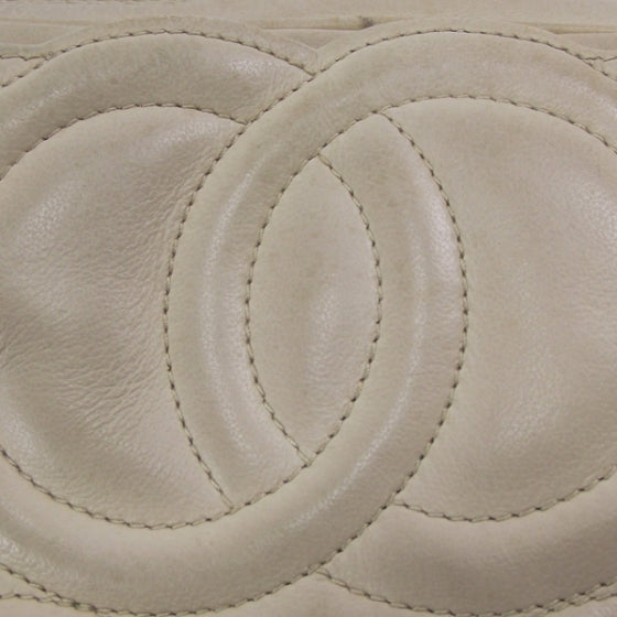 Lambskin Tassel Camera Case Beige