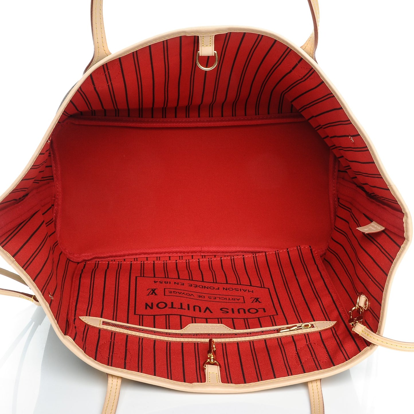 Monogram Neo Neverfull MM Cherry
