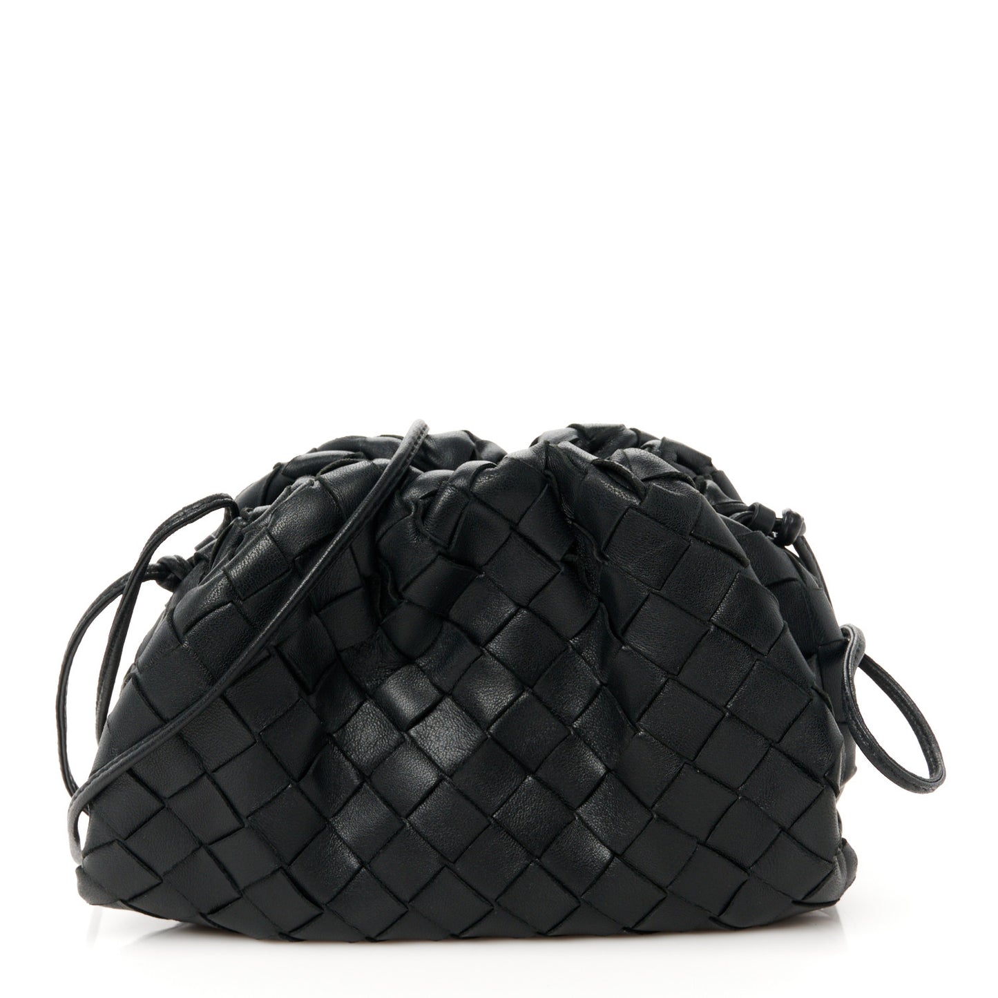 Nappa Intrecciato The Mini Pouch Black