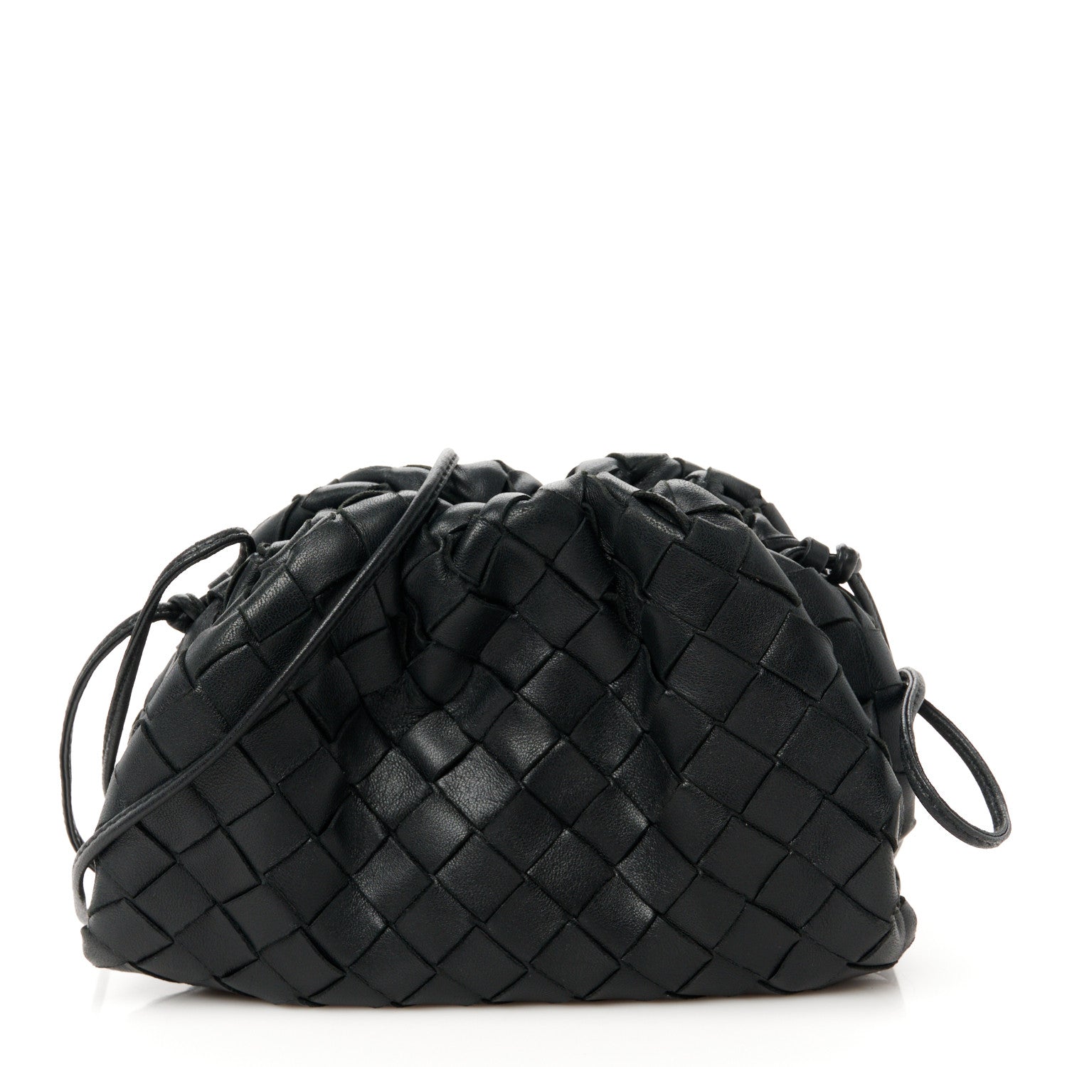 Bottega Veneta Nappa Intrecciato The Mini Pouch Black 1 of 11