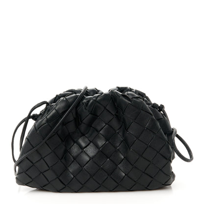 Bottega Veneta Nappa Intrecciato The Mini Pouch Black 1 of 11