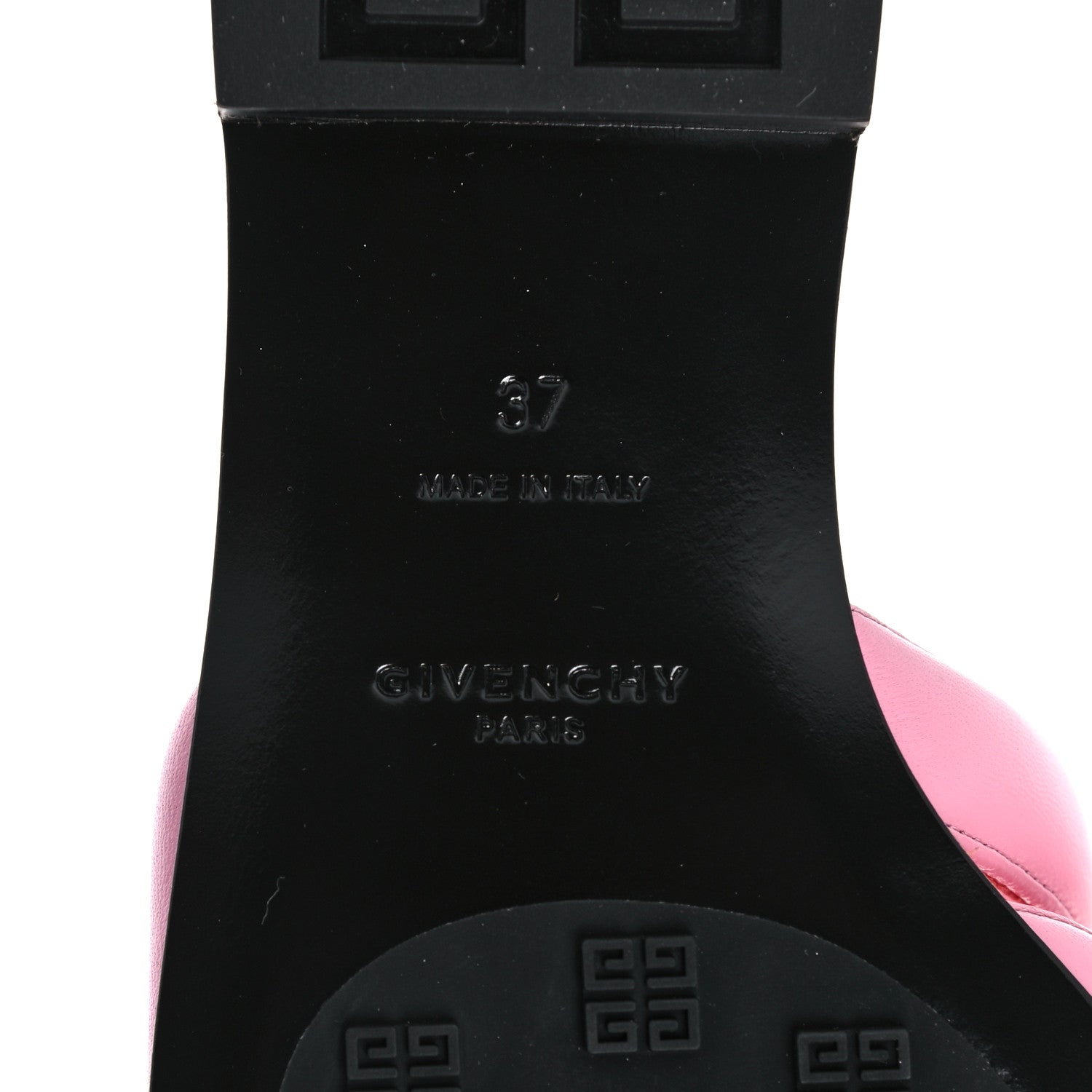 Givenchy Nappa G Flat Sandals 37 Baby Pink 6 of 12
