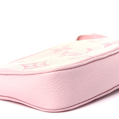 Louis Vuitton Empreinte Monogram Giant By The Pool Mini Pochette Accessories Bouton De Rose 7 of 9