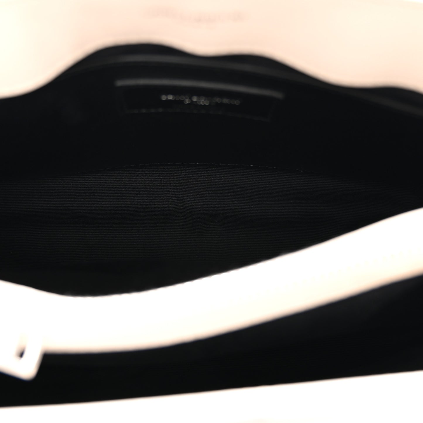 Calfskin Y Quilted Monogram Small Loulou Chain Satchel Ivory