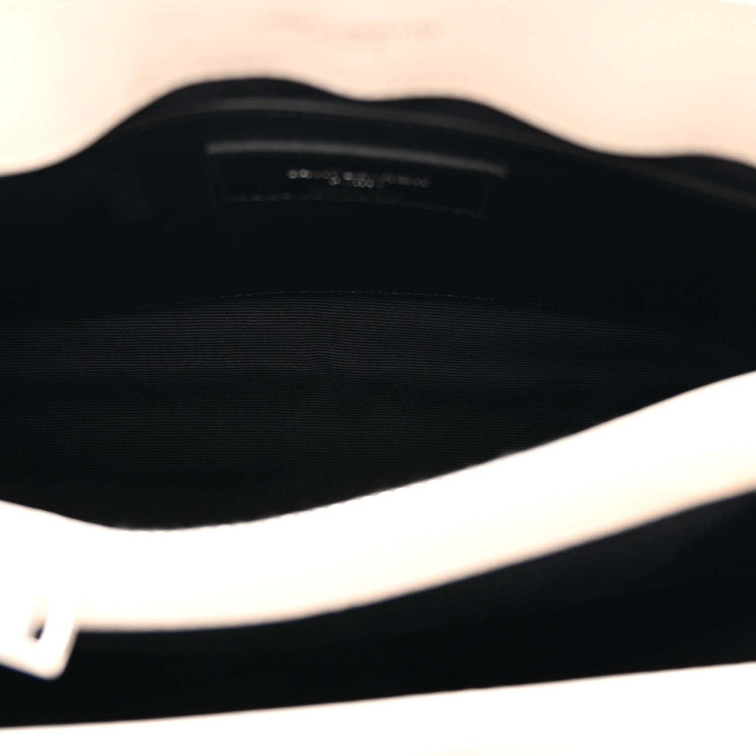 Saint Laurent Calfskin Y Quilted Monogram Small Loulou Chain Satchel Ivory 5 of 11