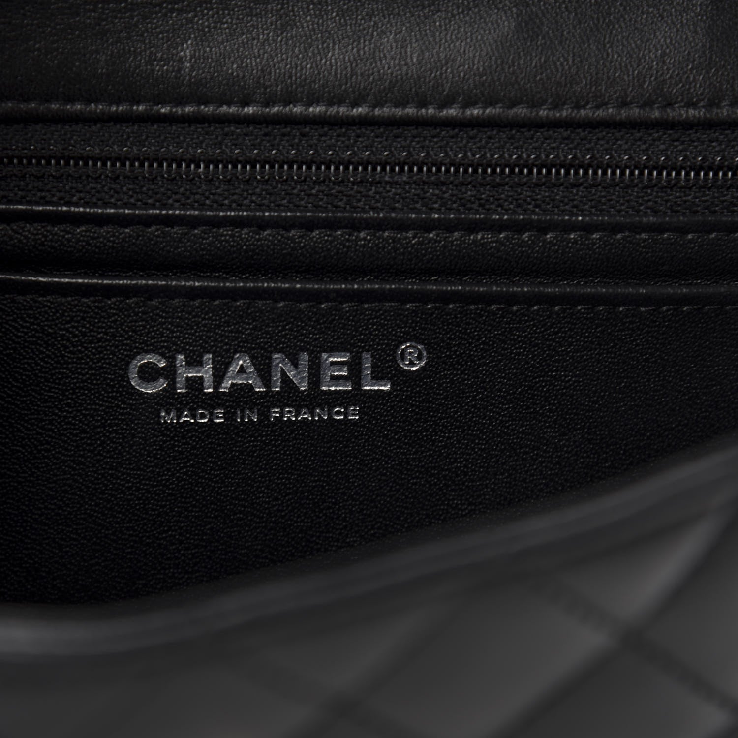 Chanel Lambskin Quilted Mini Rectangular Flap Black 8 of 11