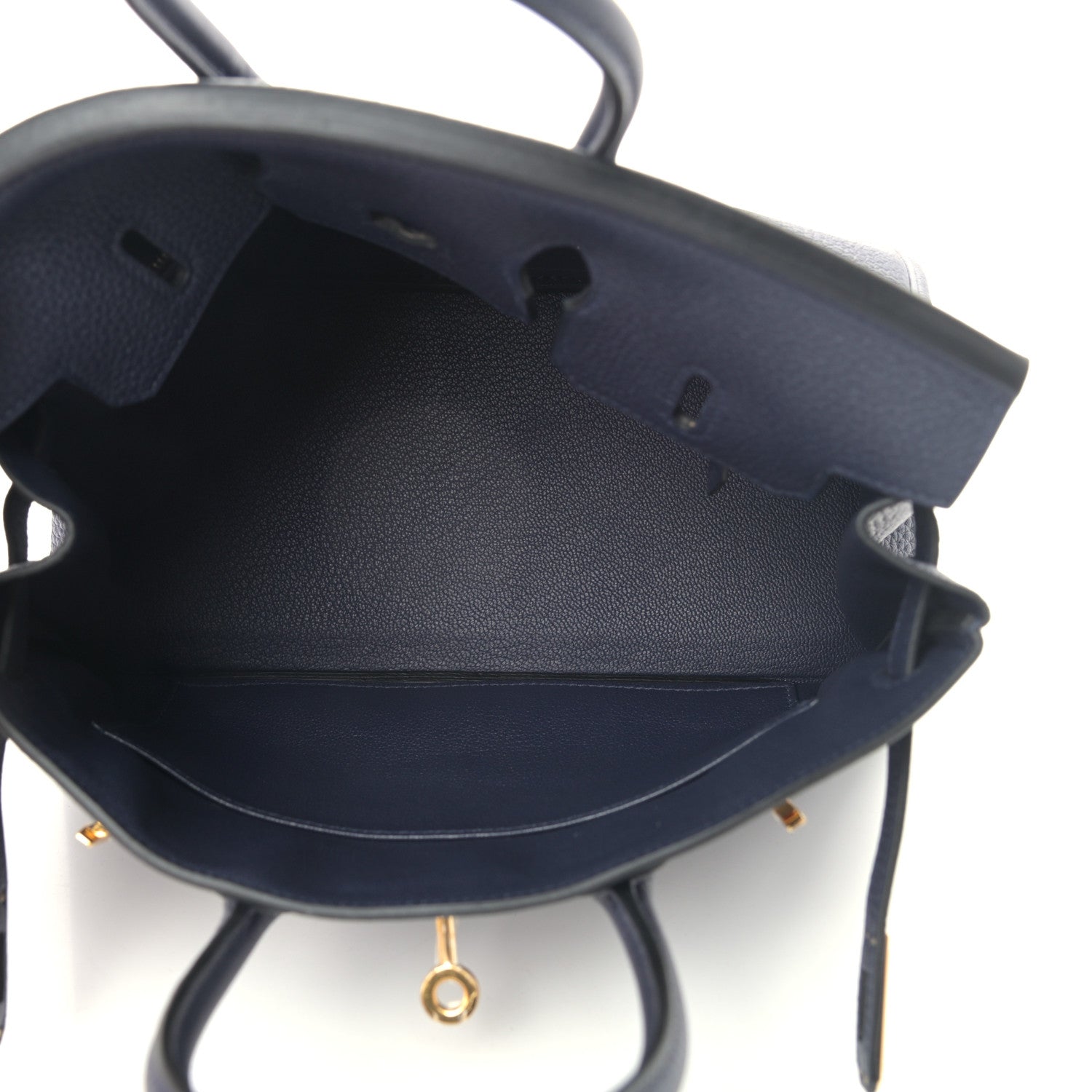 Hermes Togo Birkin 25 Bleu Nuit 5 of 10