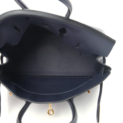 Hermes Togo Birkin 25 Bleu Nuit 5 of 10