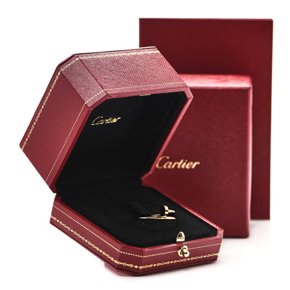Cartier 18K Yellow Gold Small Juste Un Clou Ring 55 7.25 6 of 6