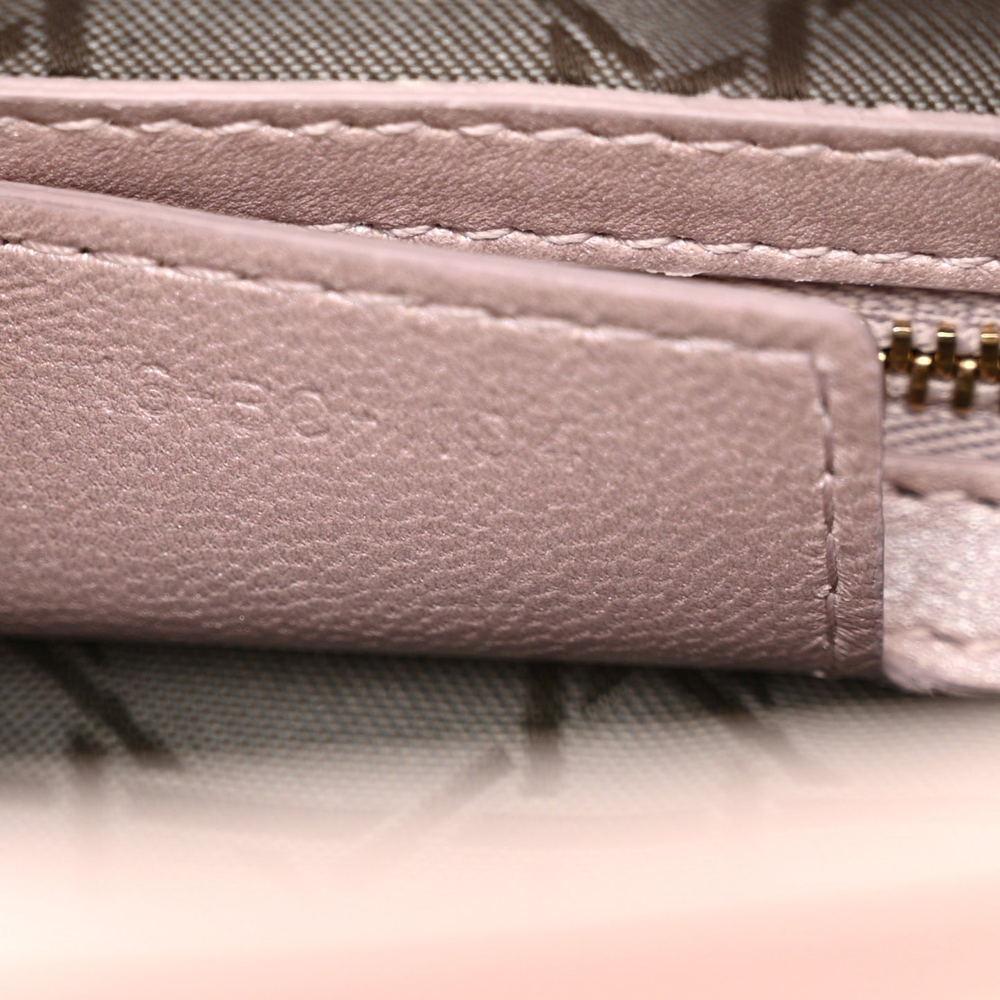 Pearly Lambskin Cannage Medium Lady Dior Lotus