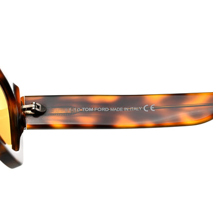 Tom Ford Fausto Sunglasses TF711 Tortoise 6 of 8