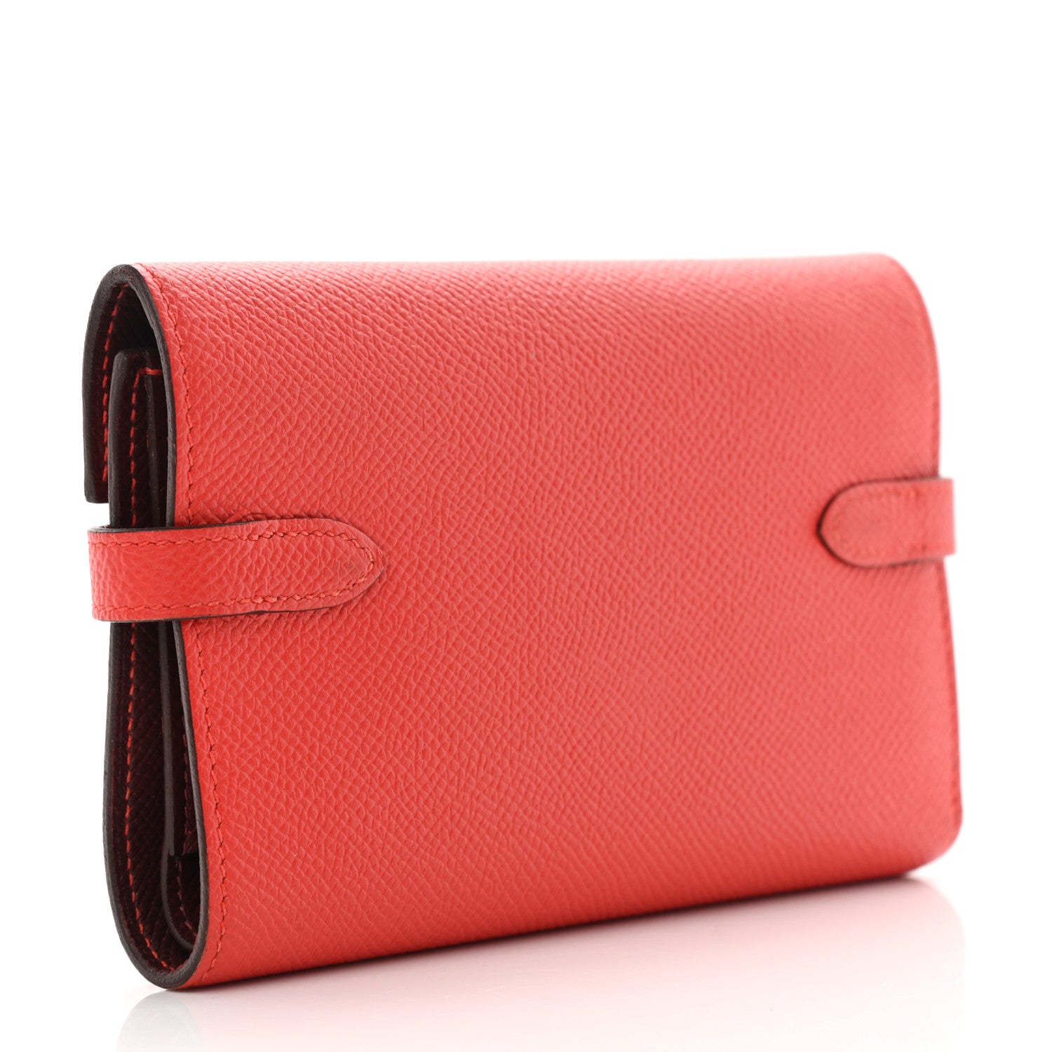 Hermes Epsom Verso Medium Kelly Wallet Rouge Tomate Rouge H 3 of 7