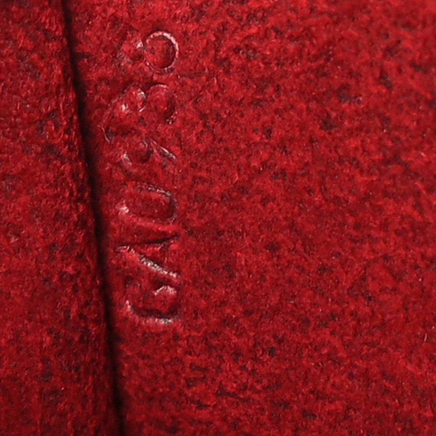 Epi Pochette Accessories 21 Castillan Red